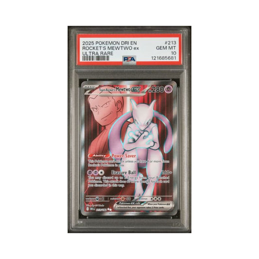 Pokemon Rocket's Mewtwo UR PSA 10 5681
