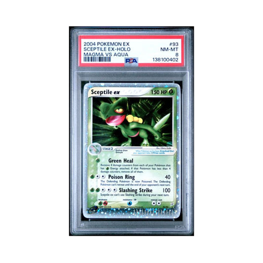 Pokemon Sceptile ex PSA 8 0402