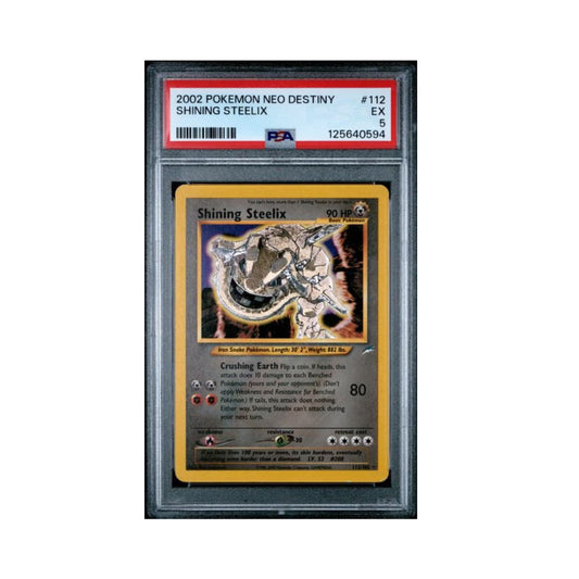 Pokemon Shining Steelix Neo PSA 5 0594