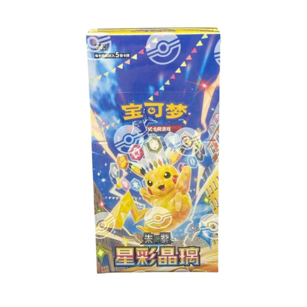 Pokemon TCG CSV8C Stellar Crystal Simplified Chinese Booster Box factory sealed trading card game box