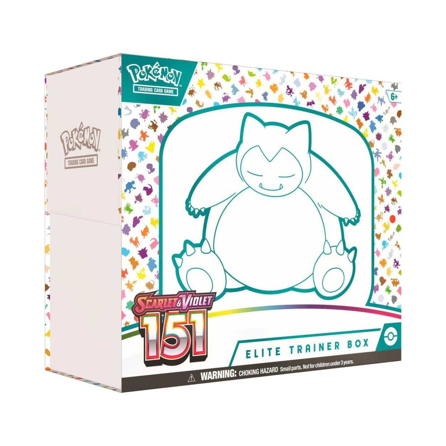 Pokémon TCG: Scarlet & Violet 151 Elite Trainer Box (ETB) – Includes 9 Booster Packs, Foil Snorlax Promo, Card Sleeves, Energy Cards & More – Pokémon Cards Box for Collectors & Card Games