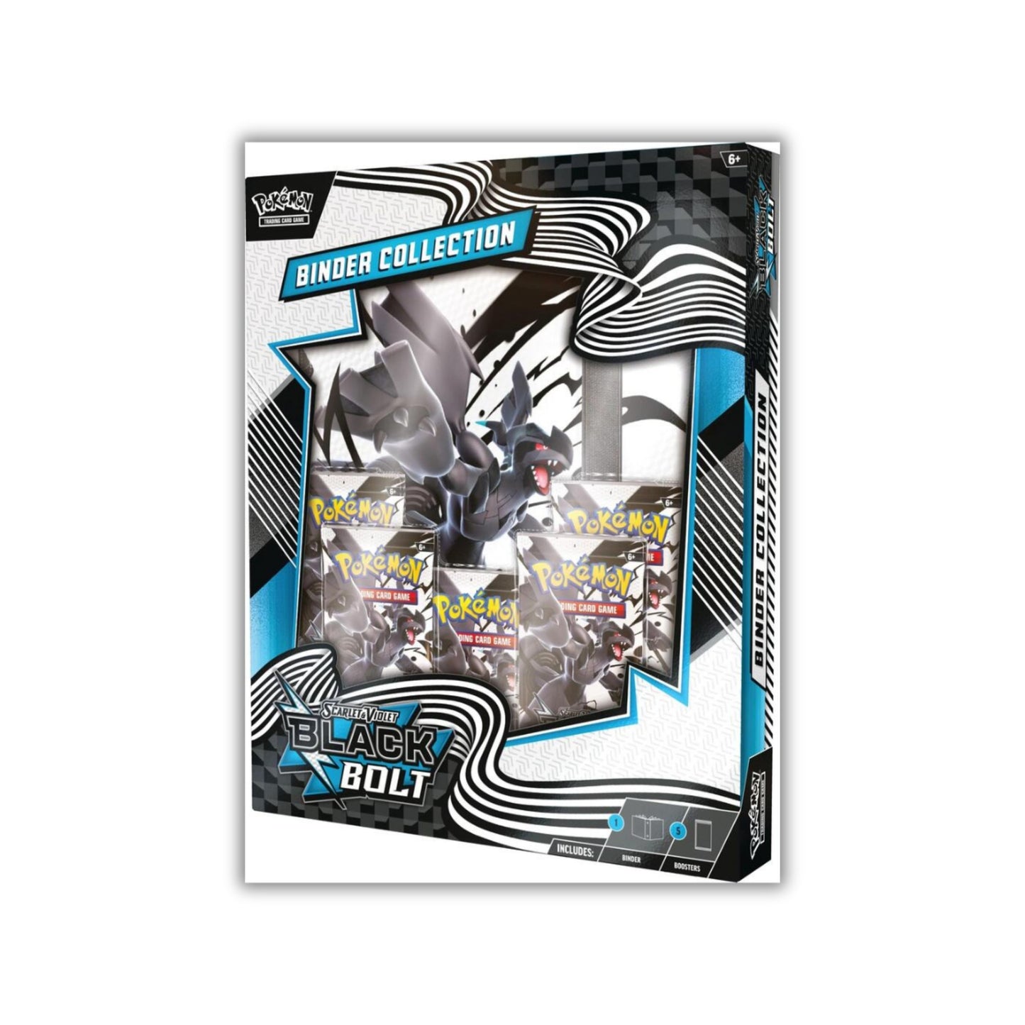 Pokémon TCG Black Bolt Binder Collection – Scarlet & Violet Series