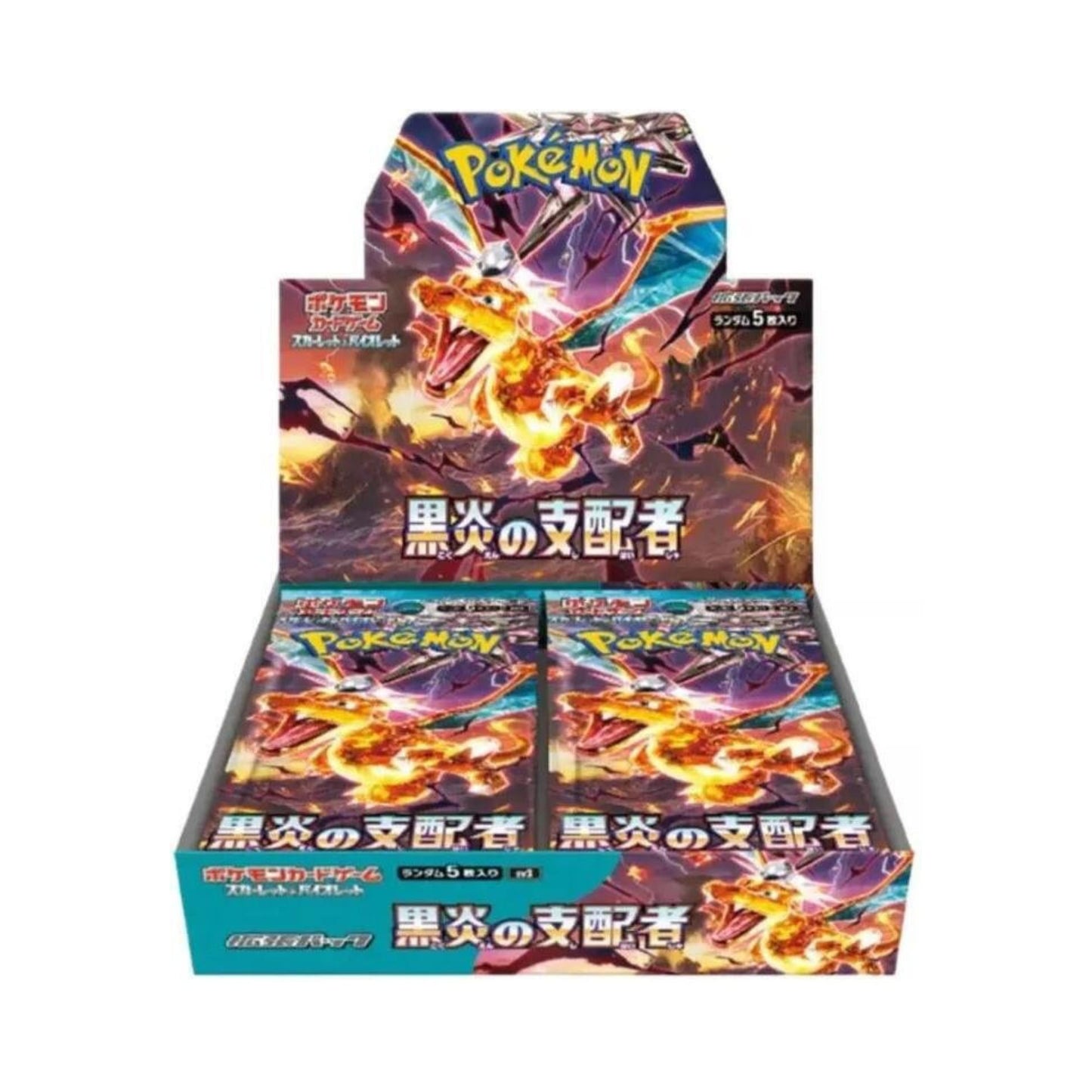 Pokémon TCG Scarlet & Violet Ruler of the Black Flame SV3 - Japanese Booster Box