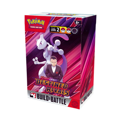 Pokémon TCG SV10 Scarlet & Violet Destined Rivals Build & Battle Case – Play Level 2