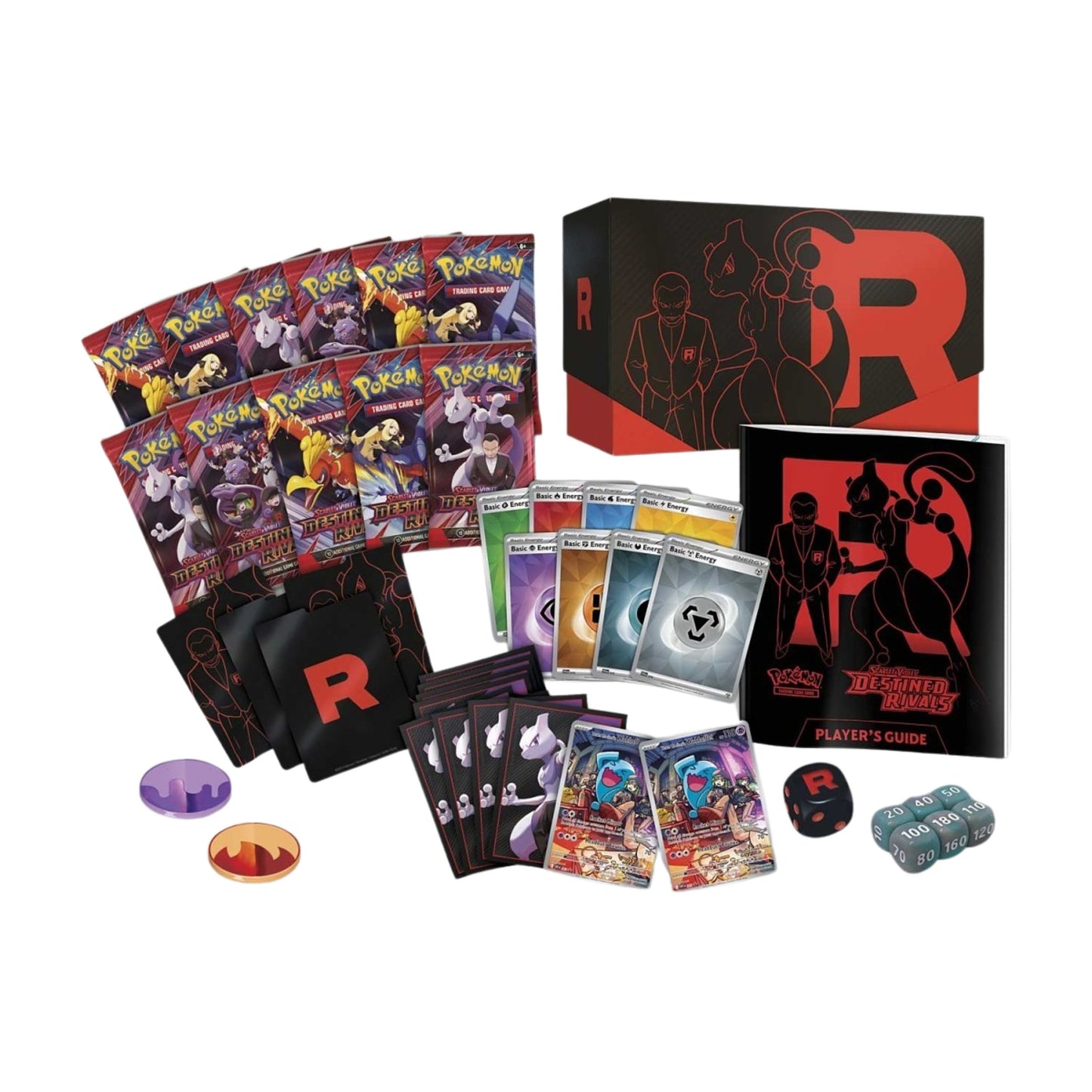 Pokemon TCG Scarlet & Violet Destined Rivals Pokemon Center ETB – Elite Trainer Box for Pokemon Card Game