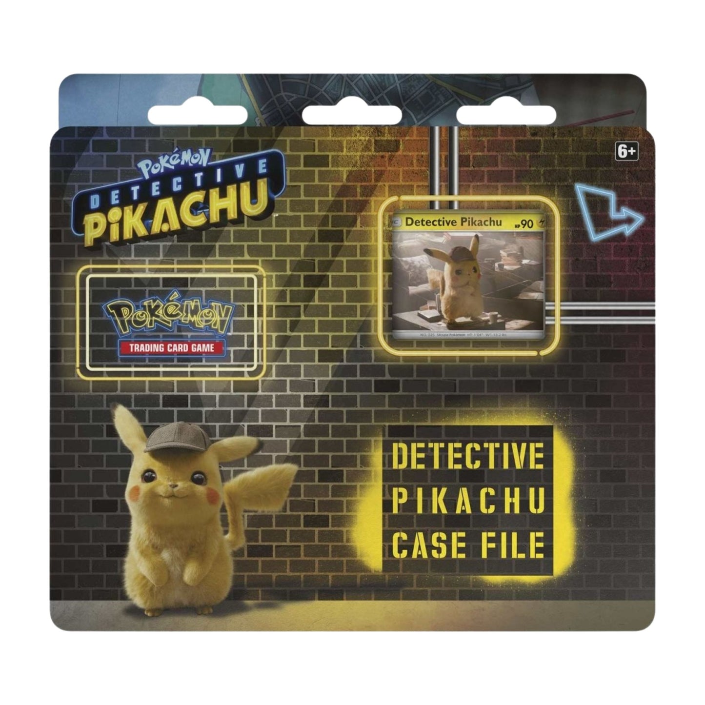Pokemon TCG Detective Pikachu Case File Card Game Set with Promo Card and Booster Packs