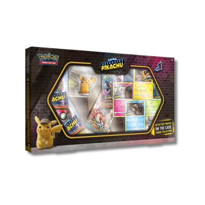 Pokemon TCG Detective Pikachu On The Case Figure Collection Box with 5 Booster Packs and Promos