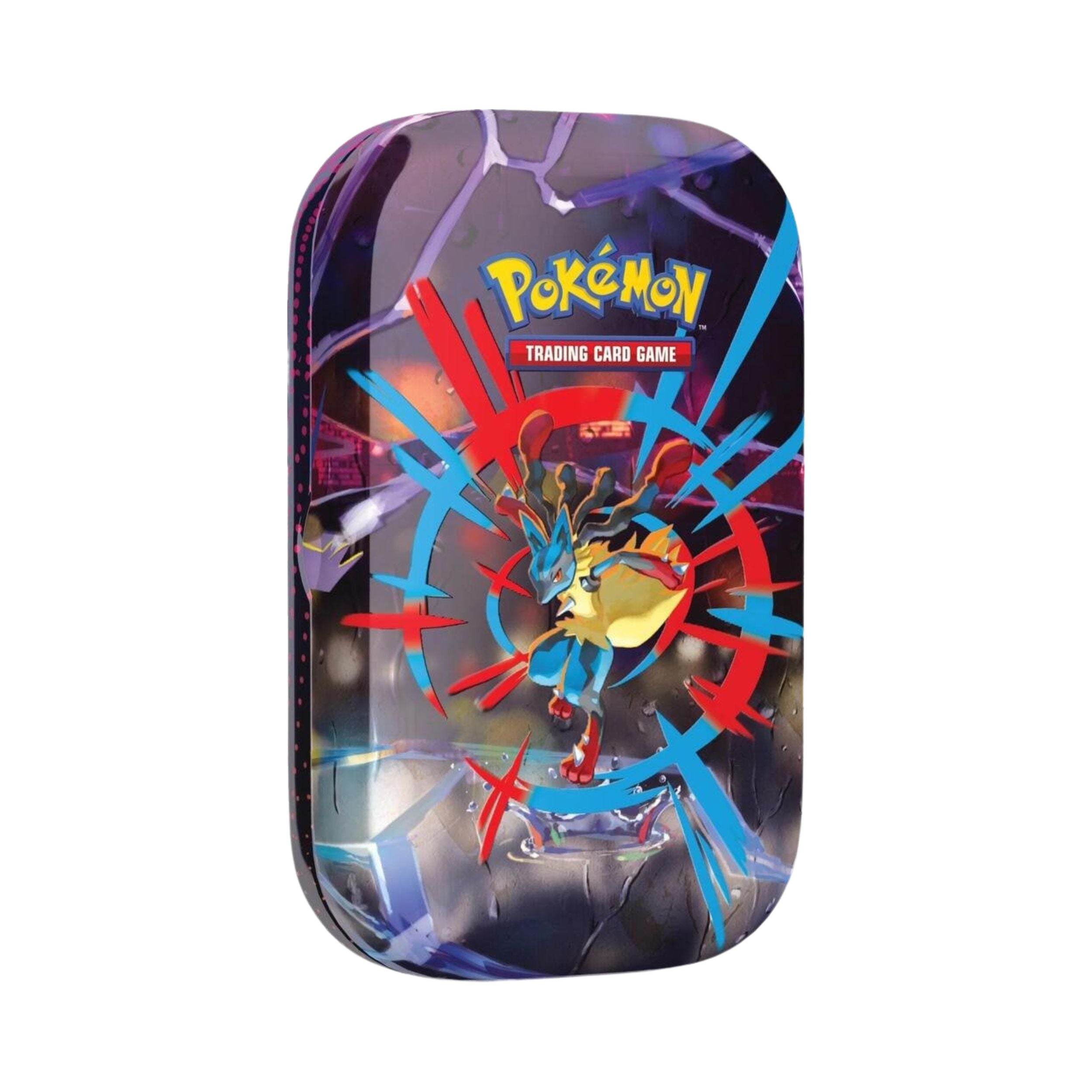 Pokemon TCG Mega Evolution MEG Mini Tin - 2 Booster Packs, Sticker