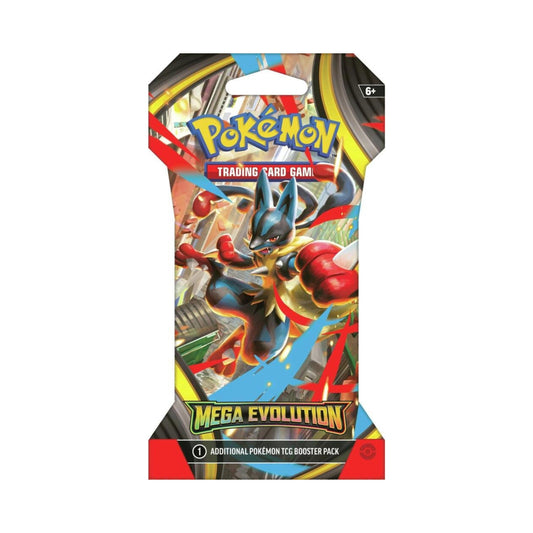 Pokemon TCG Mega Evolutions Sleeved Booster Pack - Official Pokémon Cards Pack for Collectible Card Games, Trading Cards, and Deck Building