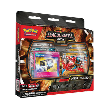Pokemon TCG Mega Lucario ex League Battle Deck sealed box with ready to play 60 card deck