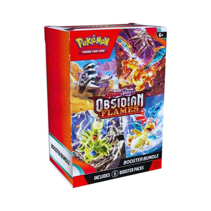 Pokémon TCG Sacrlet & Violet Obsidian Flames Booster Bundle – Sealed Pokémon Cards for Collectible Card Games