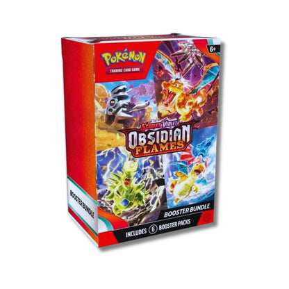 Pokémon TCG Sacrlet & Violet Obsidian Flames Booster Bundle – Sealed Pokémon Cards for Collectible Card Games