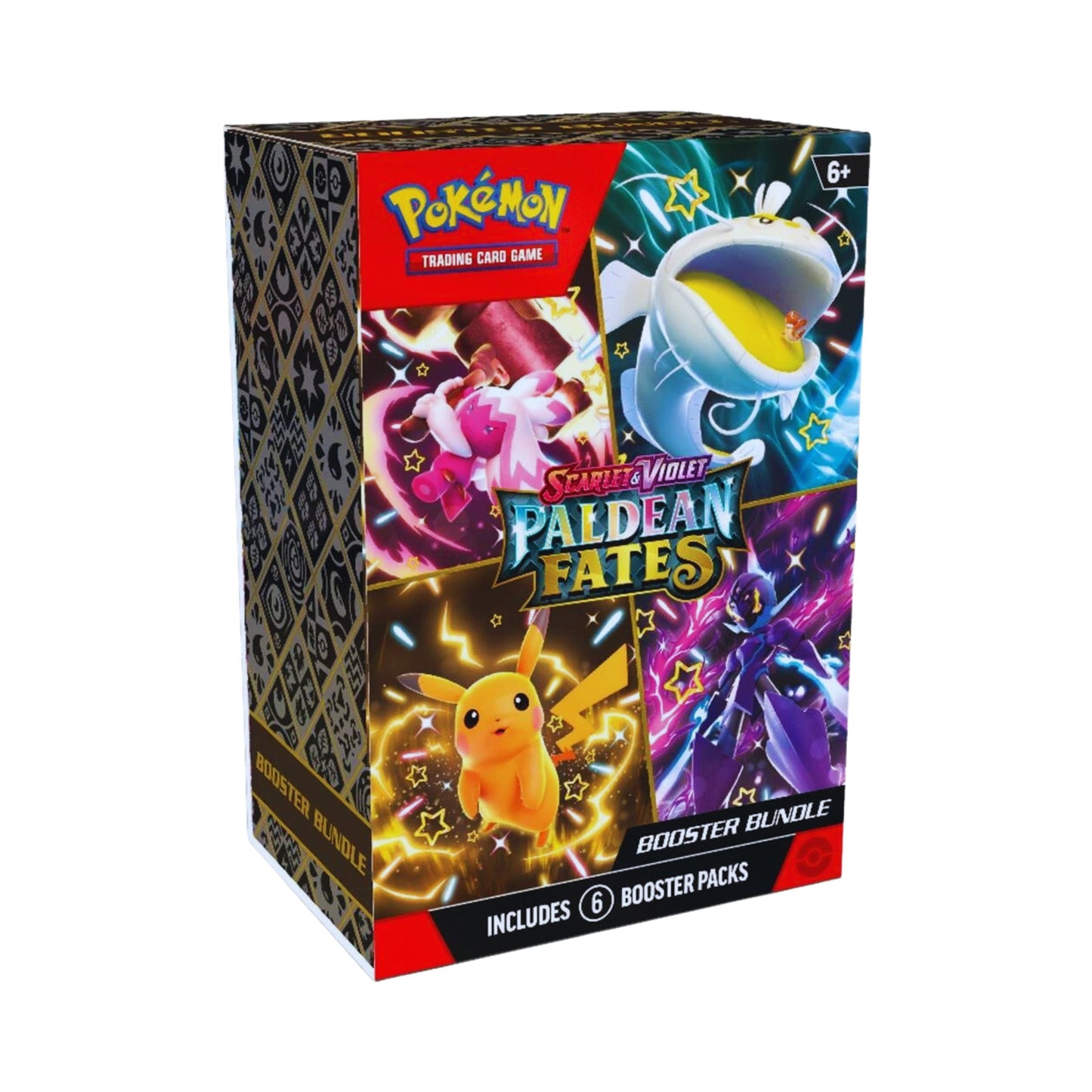 Pokémon TCG Scarlet & Violet Paldean Fates Booster Bundle – 6 Booster Packs