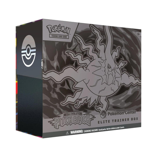 Pokémon TCG Mega Evolution Pitch Black Pokémon Center Elite Trainer Box sealed