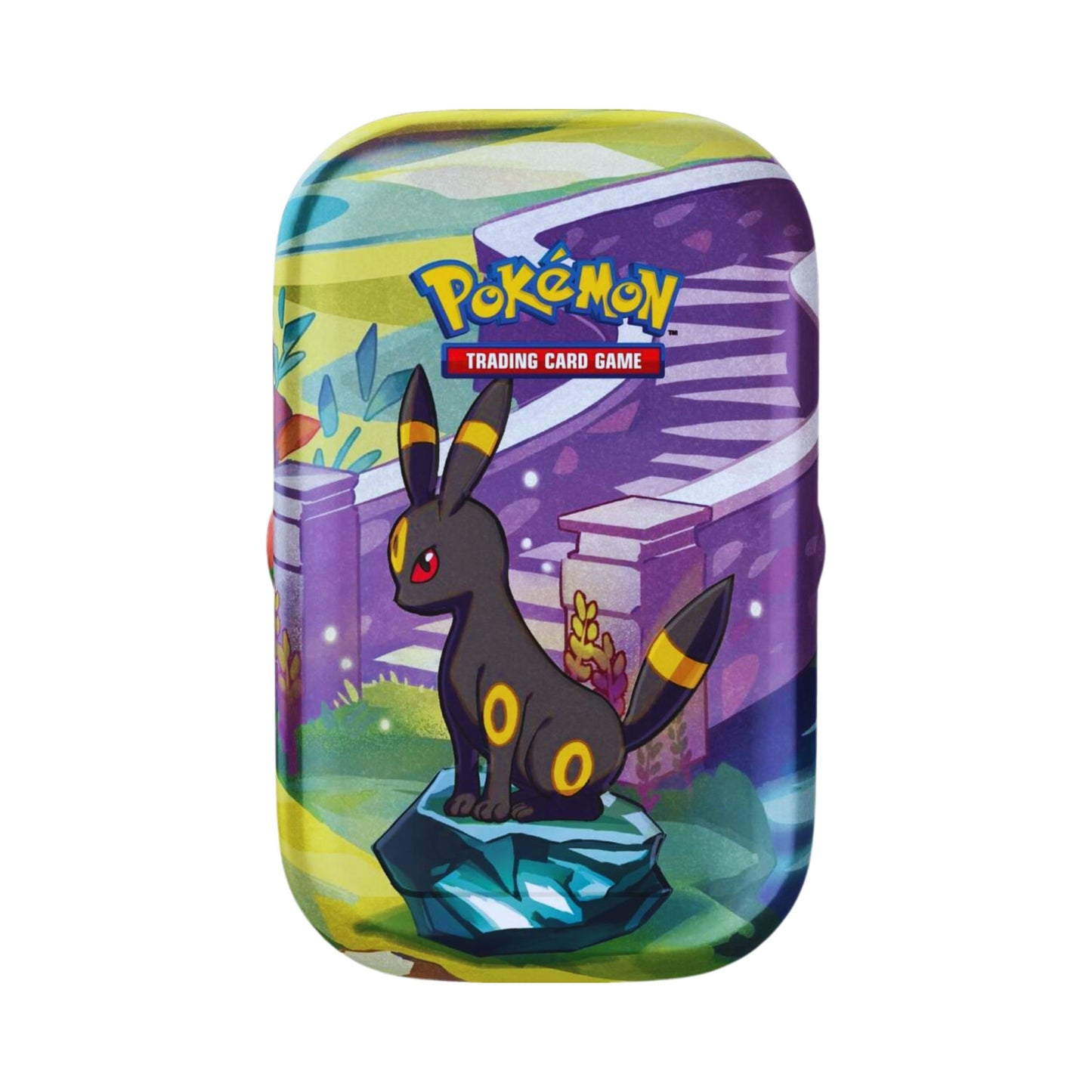 Pokémon TCG Prismatic Mini Tin – Booster Packs + Art Card