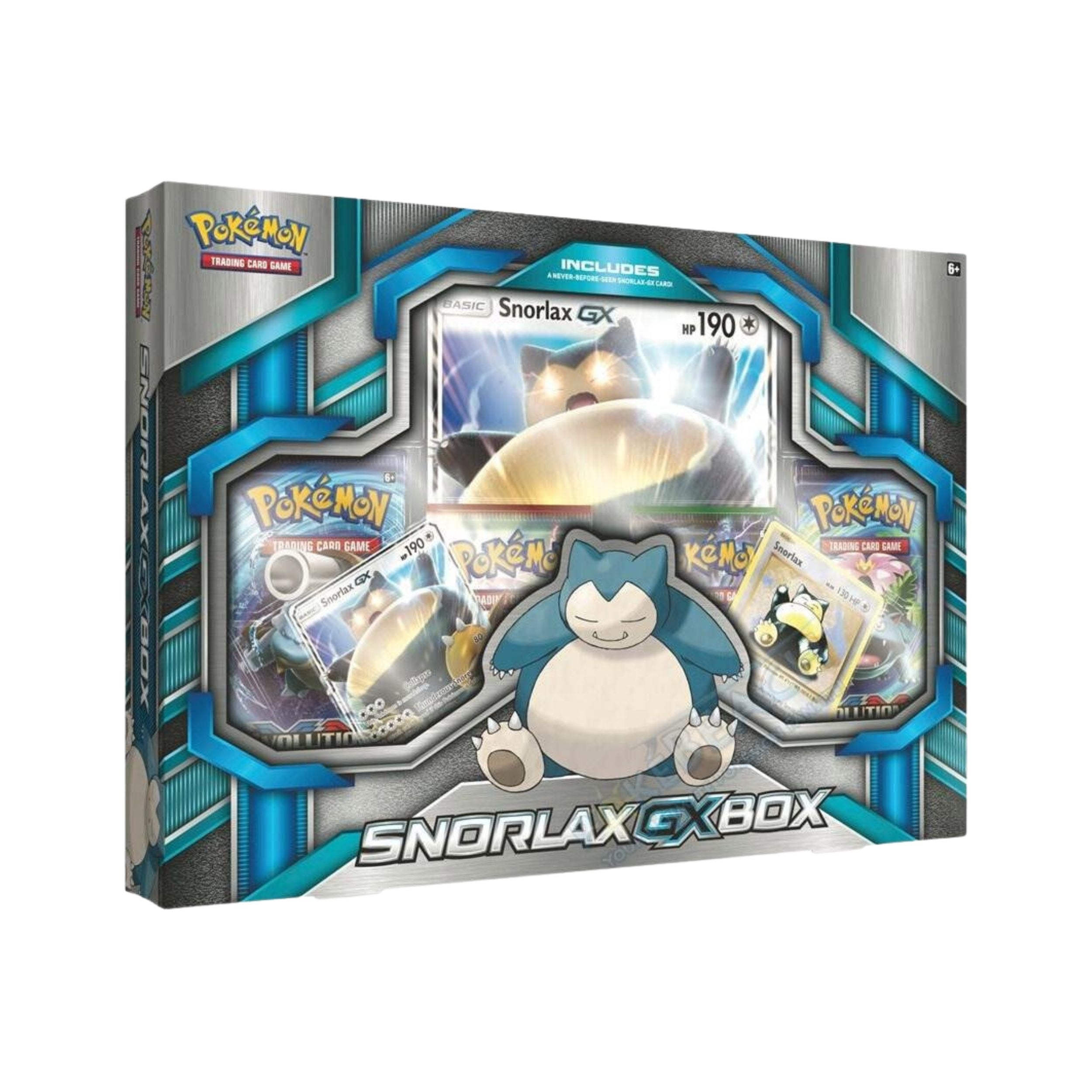 Pokemon TCG Snorlax GX Box Collectible Card Game Set with Promo