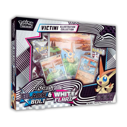 Pokémon TCG Scarlet & Violet - Black Bolt &White Flare - Victini Illustration Collection
