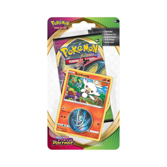 Pokemon Vivid Voltage single pack blister with collectible coin and sealed booster pack