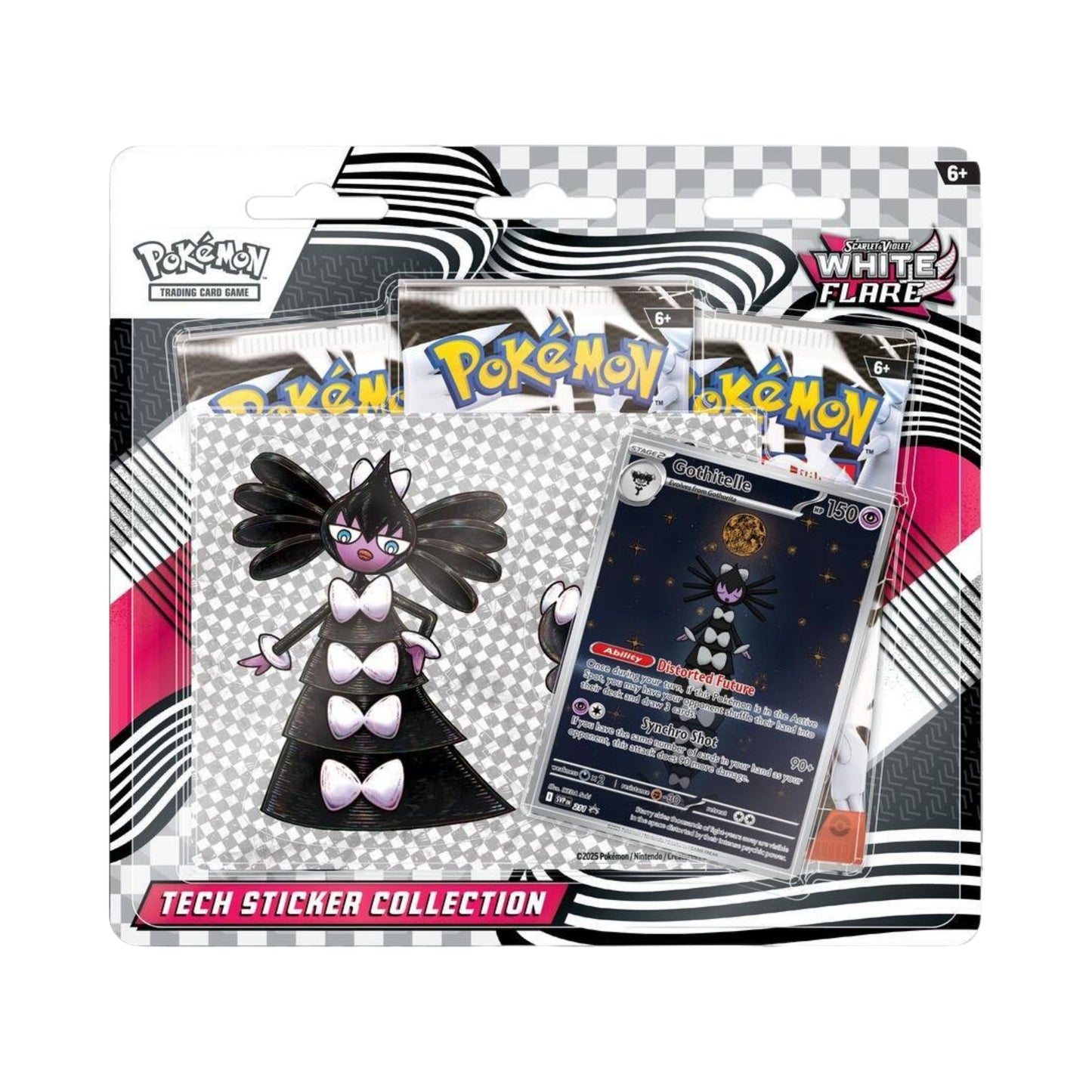 Pokémon TCG Scarlet & Violet White Flare Tech Sticker Collection