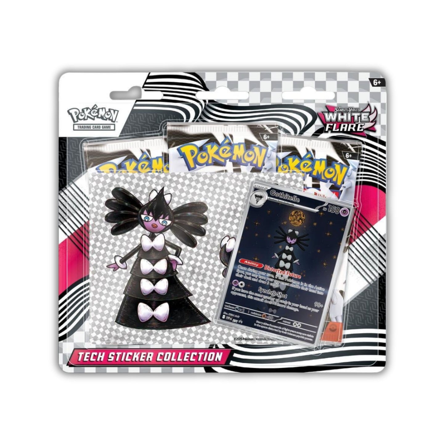 Pokémon TCG Scarlet & Violet White Flare Tech Sticker Collection