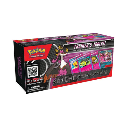 Pokémon TCG Trainer’s Toolkit 2025 – Box with Cards and Accessories for Pokemon Card Game & Collectible Card Games