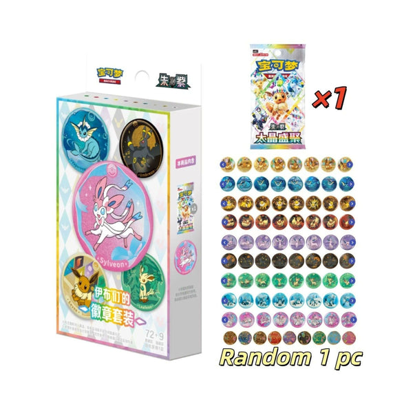 Pokémon TCG Simplified Chinese Terastal Grand Gathering Badge Set sealed