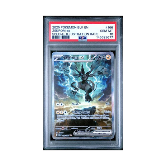 Pokemon Zekrom ex BLK SIR PSA 10 9677