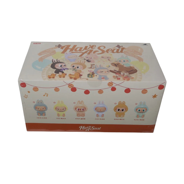 POP MART Labubu The Monsters Have a Seat Vinyl Plush Sealed Case (6 Blind Boxes)