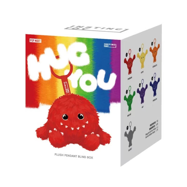 Pop Mart Labubu Instinctoy Hug You Blind Box – The Monsters Series | Labubu Monsters Popmart Figurine | Mini Labubu Figures, Keychain, Toy Figures, Collectible Labubu Dolls Original Surprise Box