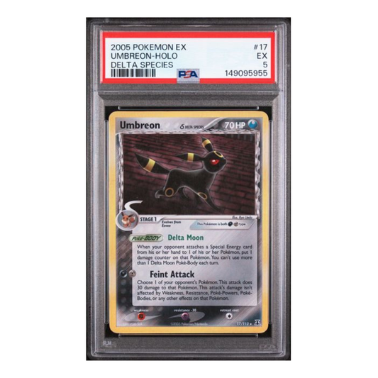 Pokemon Umbreon Holo Delta Species PSA 10 graded trading card