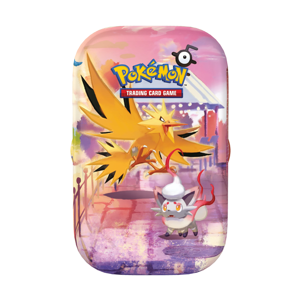 Pokémon TCG 30th Celebration Mini Tin Zapdos | Includes 2 Booster Packs, Sticker Sheet, Pokémon Art Card & Code Card for Pokémon TCG Live | Collectible Trading Card Game Tin (PREORDER - Release Date August 7, 2026)