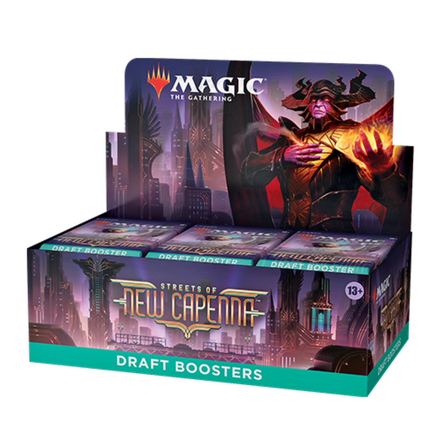 Magic The Gathering Streets of New Capenna Draft Booster Box Trading Card Game