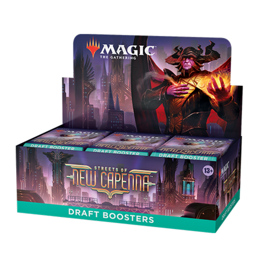 Magic The Gathering Streets of New Capenna Draft Booster Box Trading Card Game