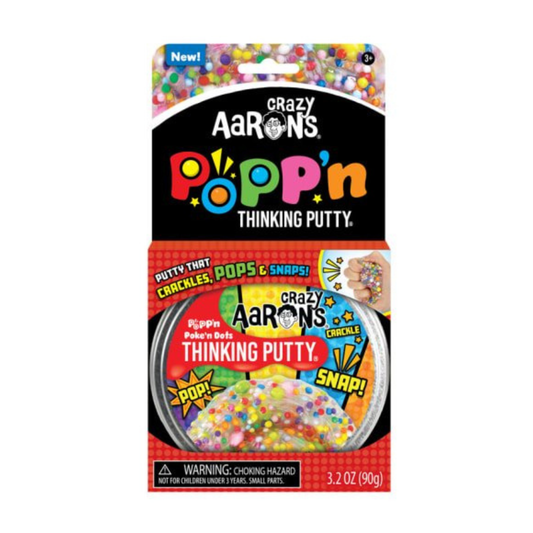 Crazy Aaron's Thinking Putty Popp'n sensory putty tin