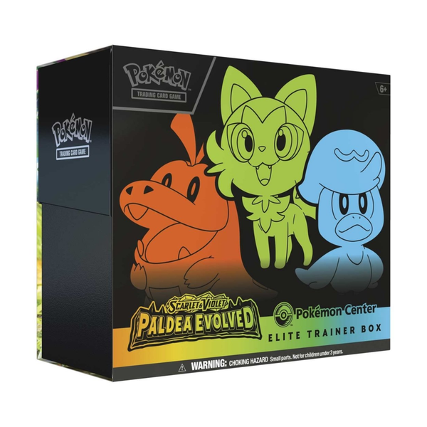 Pokemon TCG Scarlet and Violet Paldea Evolved Pokemon Center Elite Trainer Box
