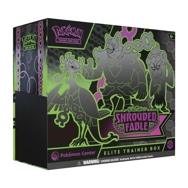 Pokemon TCG Scarlet and Violet Shrouded Fable Pokemon Center Elite Trainer Box