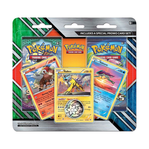 Pokemon TCG Guardians Rising and Steam Siege 2-Pack Blister