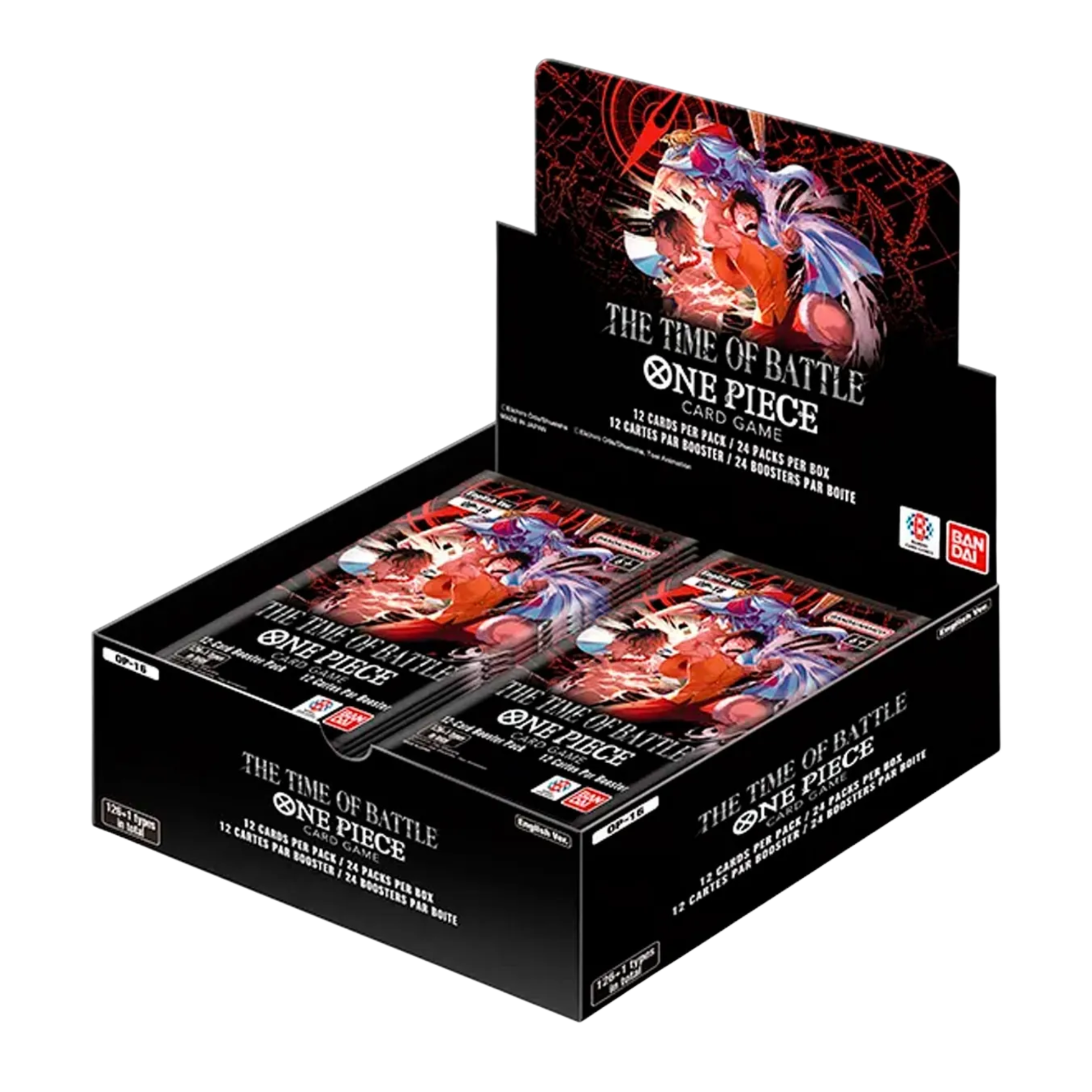 One Piece English OP-16 Time of Battle Booster Box Pre-Sale - Release   COLLECTION REALM