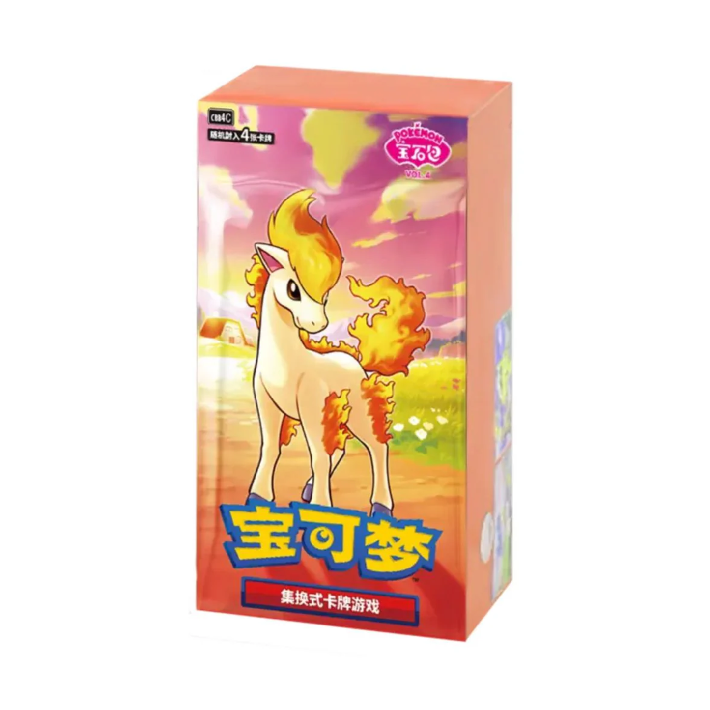 Pokemon TCG Chinese Gem Vol. 4 Booster Box sealed display box
