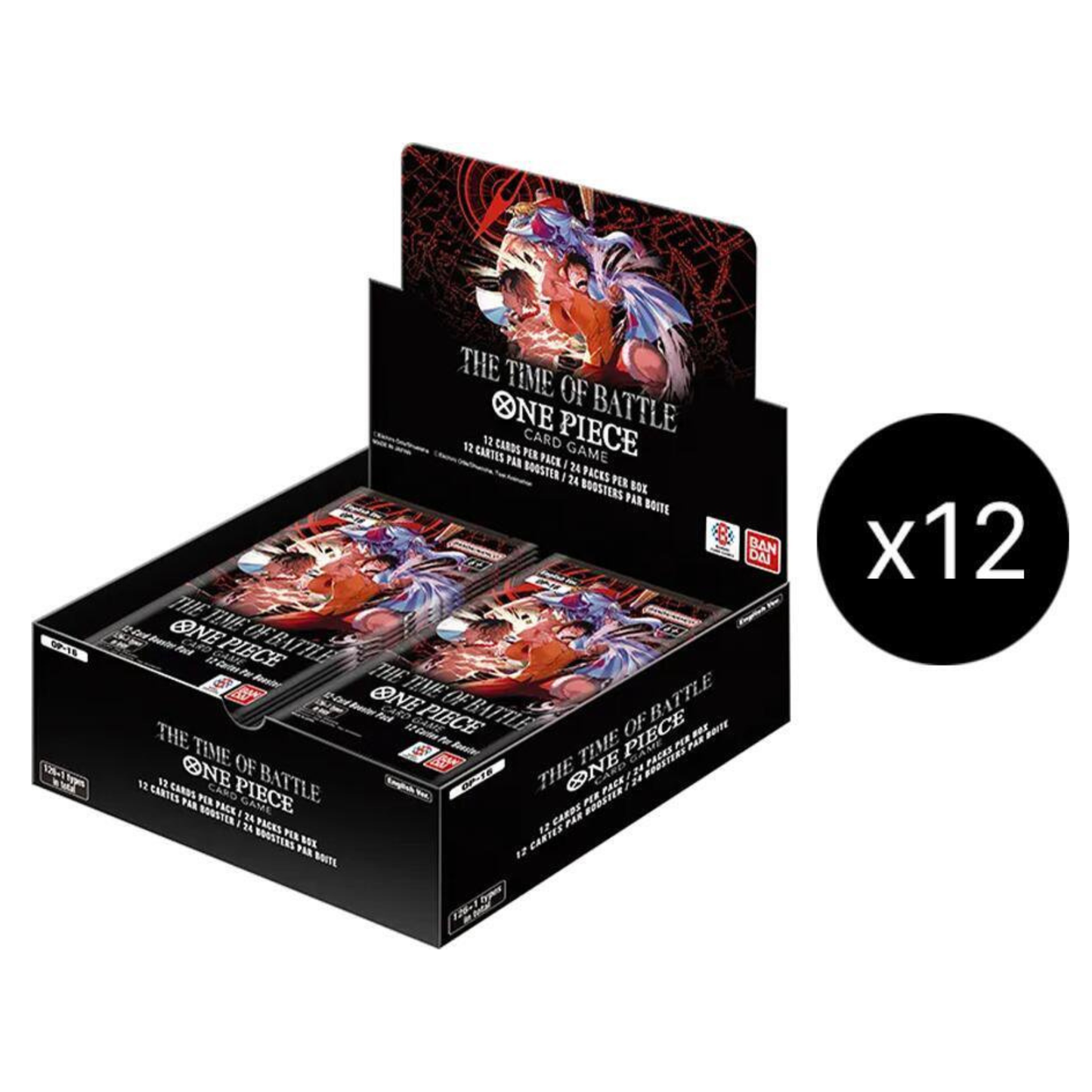 One Piece Card Game OP-16 The Time of Battle Sealed Case with 12 Engli – COLLECTION REALM