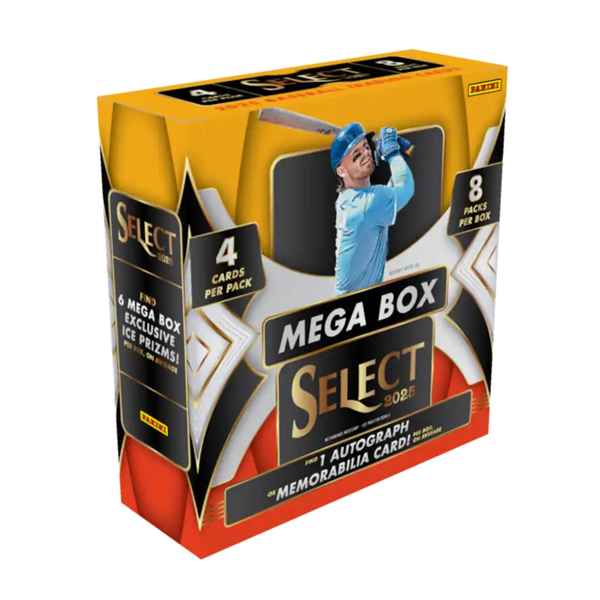 Panini 2025 Select Baseball Mega Box trading cards