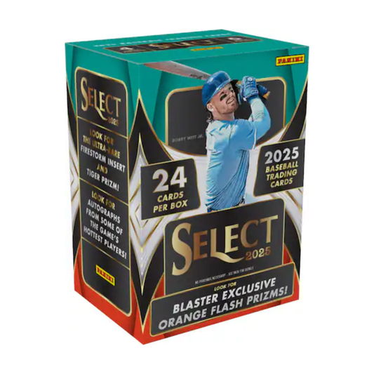 Panini 2025 Select Baseball Blaster Box trading cards