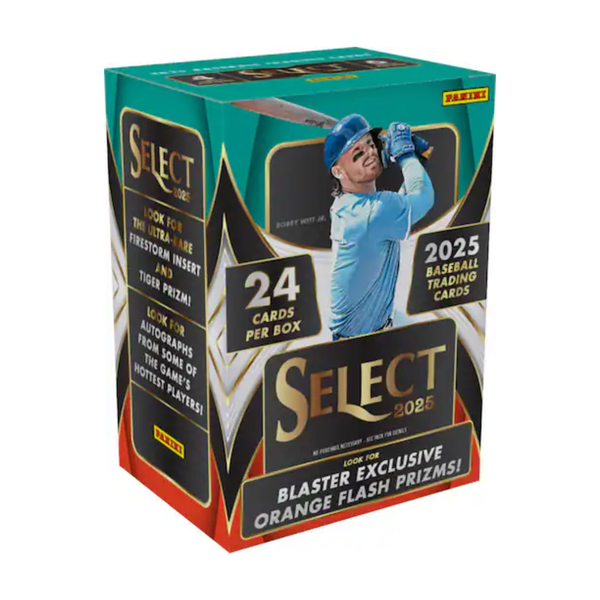 Panini 2025 Select Baseball Blaster Box trading cards