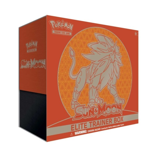 Pokemon TCG Sun and Moon Solgaleo Elite Trainer Box