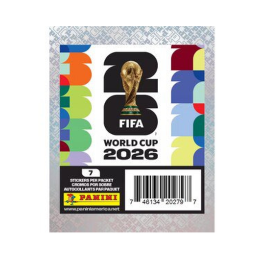 Panini FIFA World Cup 2026 collectible soccer sticker single pack