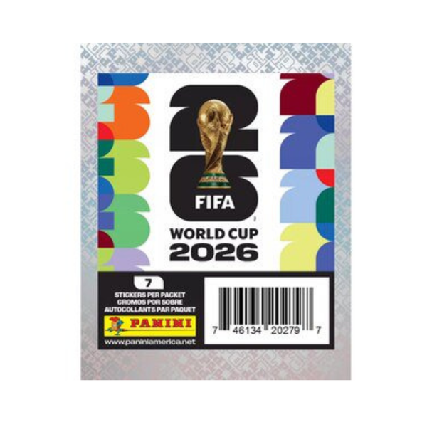 Panini FIFA World Cup 2026 collectible soccer sticker single pack