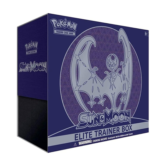 Pokemon TCG Sun and Moon Lunala Elite Trainer Box