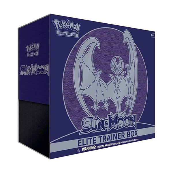 Pokemon TCG Sun and Moon Lunala Elite Trainer Box