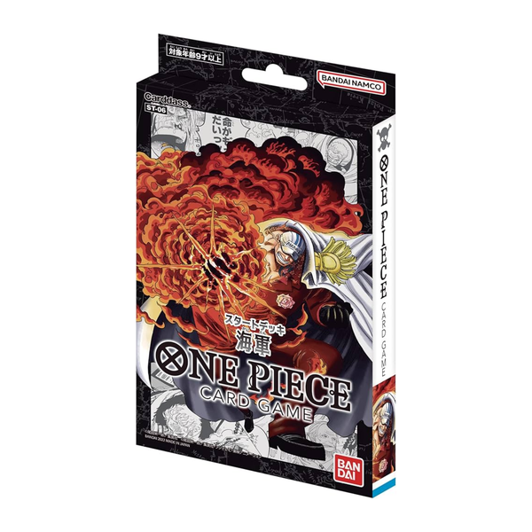 One Piece Card Game ST-06 Japanese Absolute Justice Starter Deck sealed