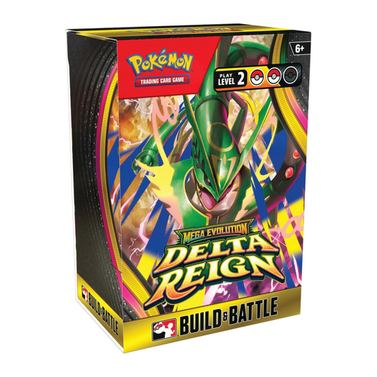 Pokémon TCG: Mega Evolution Delta Reign ME06 Build & Battle Box Trading Card Game Sealed Kit (PREORDER - Release Date November 06, 2026)
